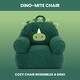 preview thumbnail 1 of 2, Dinosaur Cozee Buddy Chair