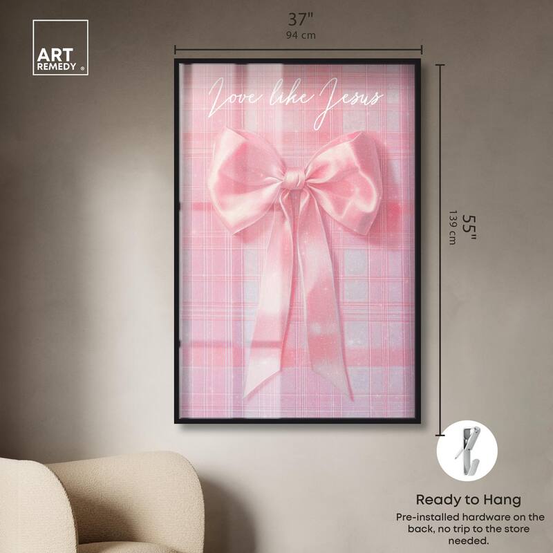 Love Like Jesus Bow Shadowbox by Art Remedy