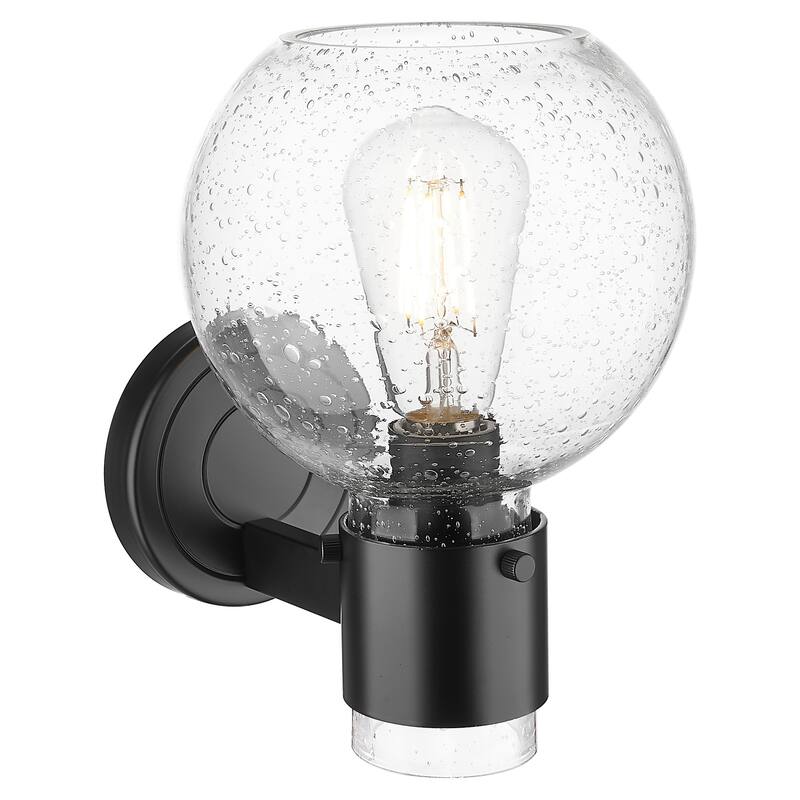 Innovations Lighting 464-1W-G464B-7SDY Lawton Sphere 9" Tall Bathroom