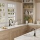 preview thumbnail 10 of 17, Karran Undermount Quartz 32 in. 60/40 Double Bowl Kitchen Sink Kit