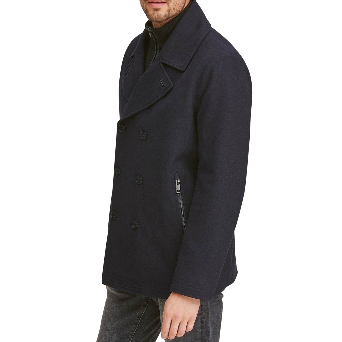 andrew marc emmett double breasted peacoat