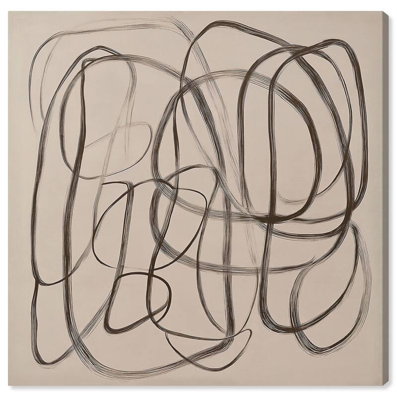 Unbroken Line II Canvas by Art Remedy, Gallery Wrapped - 30" x 30"