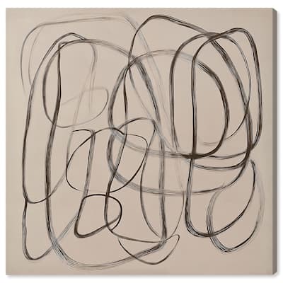 Unbroken Line II Canvas by Art Remedy, Gallery Wrapped