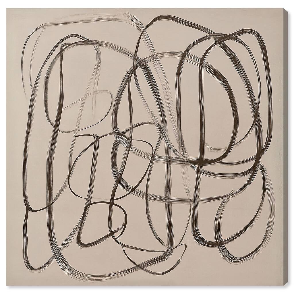 Unbroken Line II Canvas by Art Remedy, Gallery Wrapped