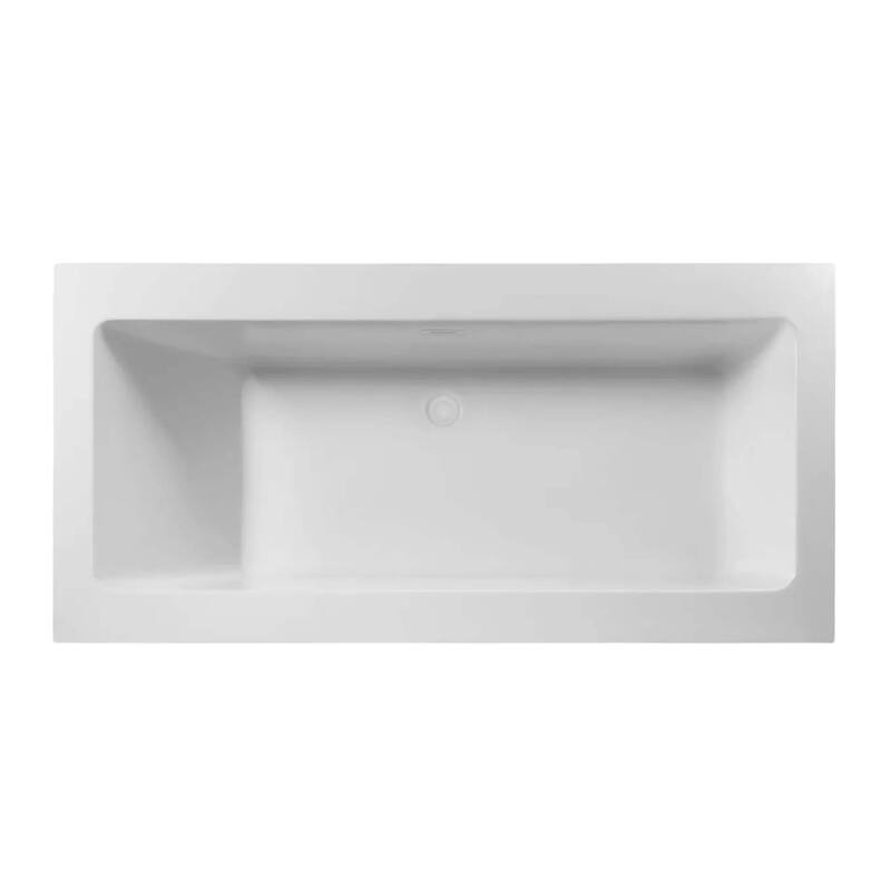 Miseno MNO7035SFSR 70" Free Standing Acrylic Soaking Tub with