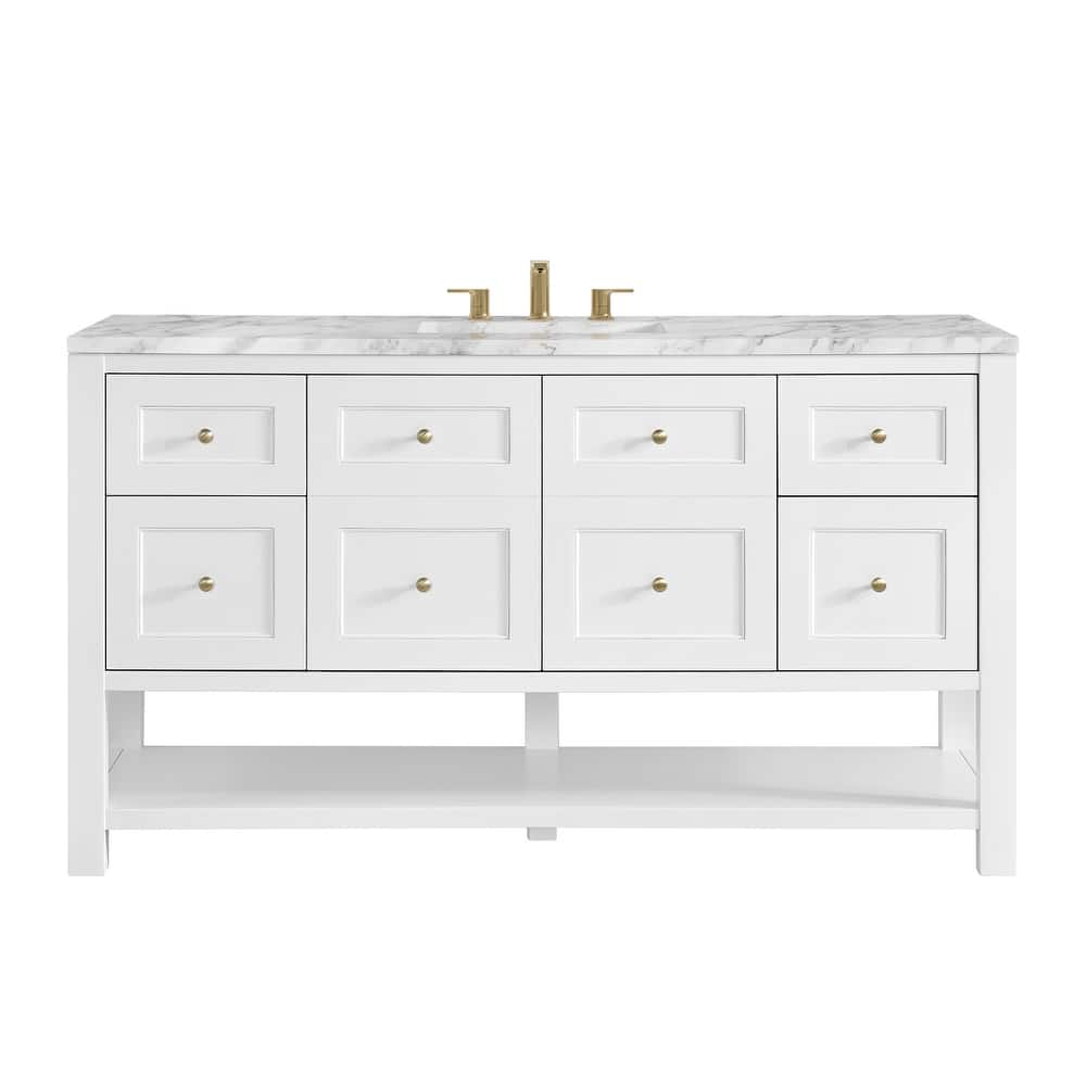 James Martin Vanities 330-V60S-3CAR Breckenridge 60" Free Standing