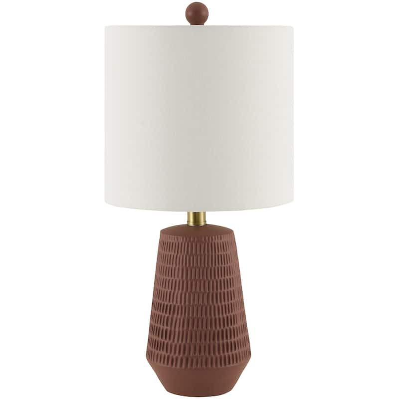 Livabliss Leipzig Rustic Accent Table Lamp - 20"H x 10"W x 10"D