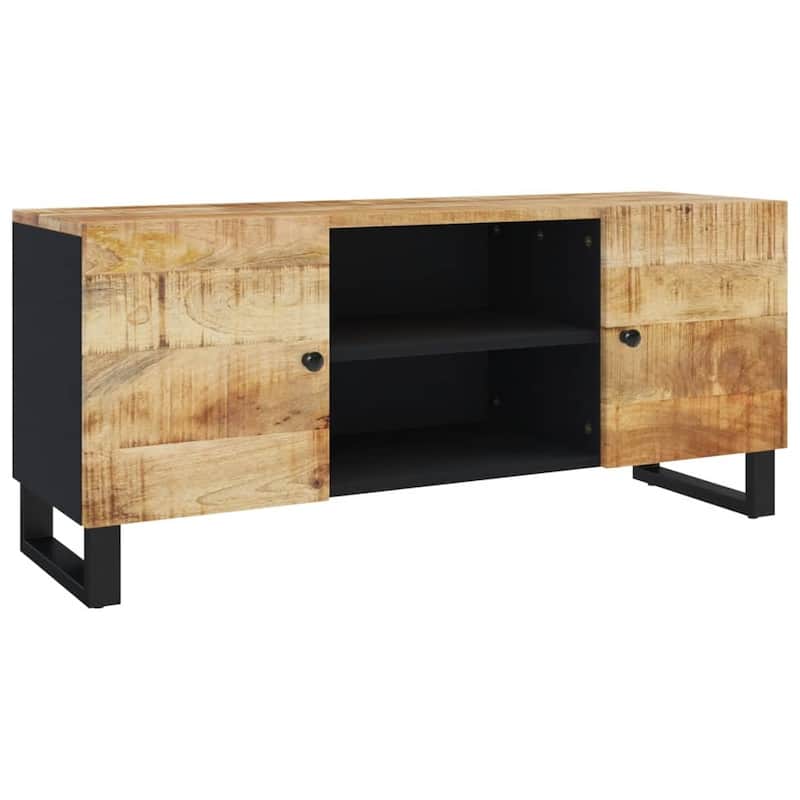 vidaXL TV Stand 41.3"x13"x18.1" Solid Wood Mango