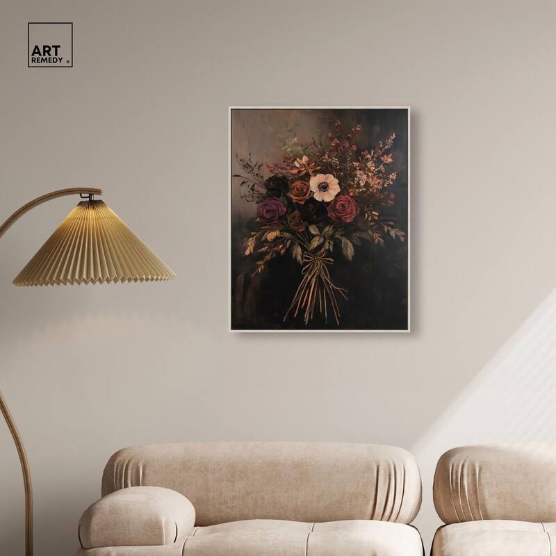 Smoldering Bouquet II Canvas by Art Remedy