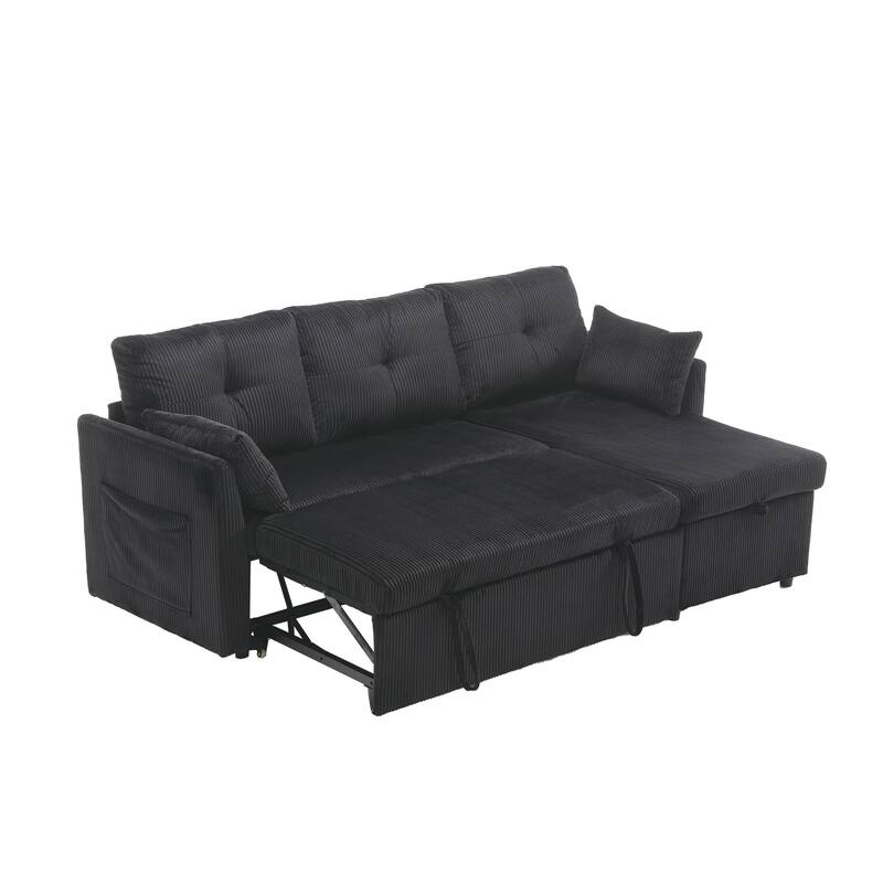 Modular Sectional Sofa L Shaped Modular Couch with Reversible Chaise