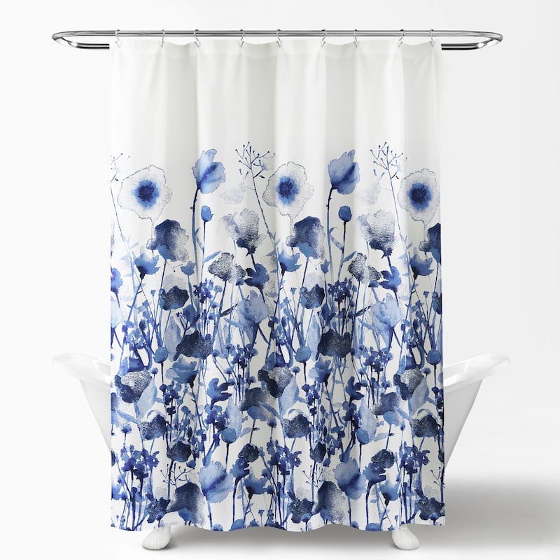 The Curated Nomad Luminet Flora Shower Curtain