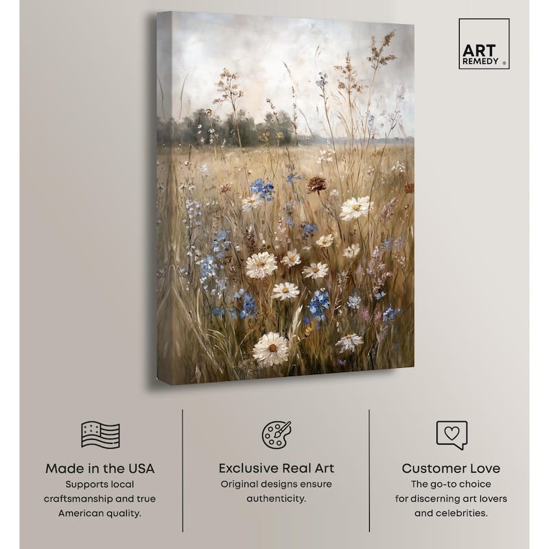 Field of Forgotten Dreams III Canvas by Art Remedy, Gallery Wrapped