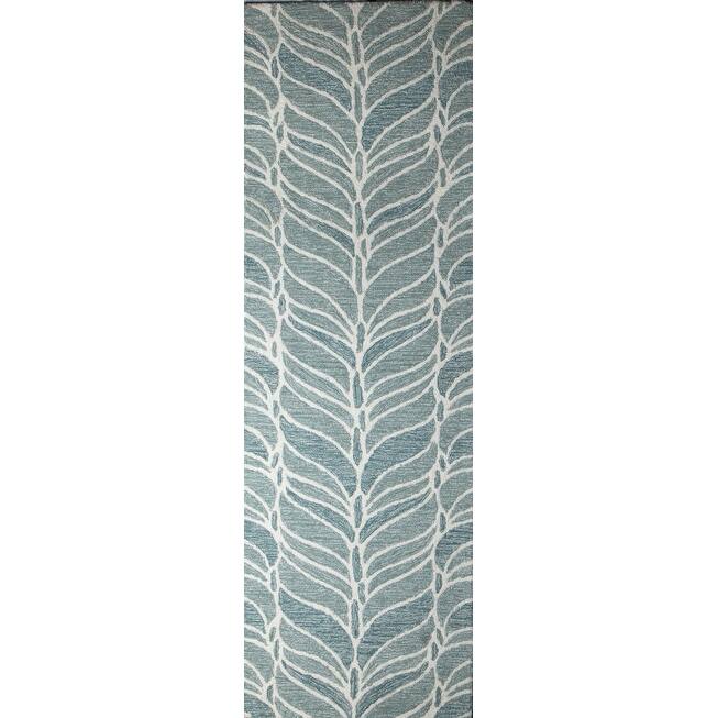 Bashian Nevaeh Teal - 2'6'' X 8'
