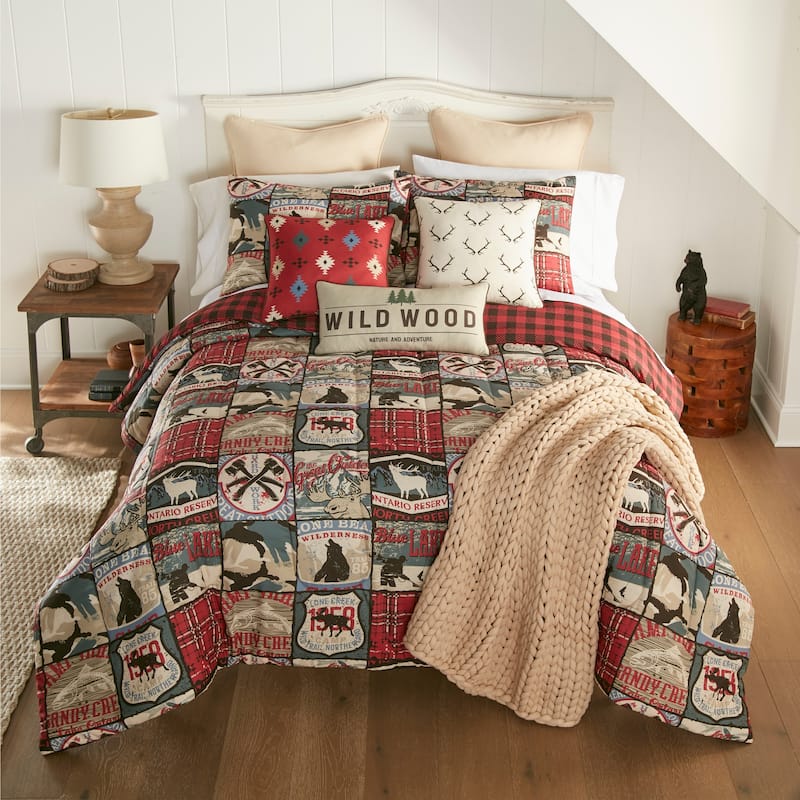Your Lifestyle by Donna Sharp The Great Outdoors Comforter Collection - Brown - King