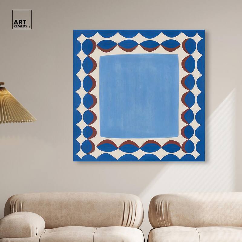 Framed in Color II Canvas by Art Remedy, Gallery Wrapped