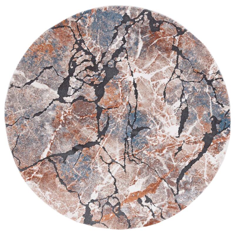 SAFAVIEH Cyrus Shag Dilber Modern Abstract Rug