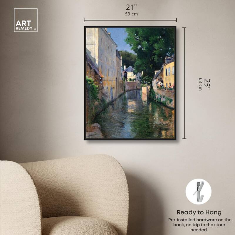 The River Isole Canvas by Art Remedy