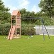 preview thumbnail 12 of 18, vidaXL Swing Set Outdoor Backyard Wooden Playground Equipment for Kids Age 3-8 124.4" x 101.2" x 103.9" Douglas