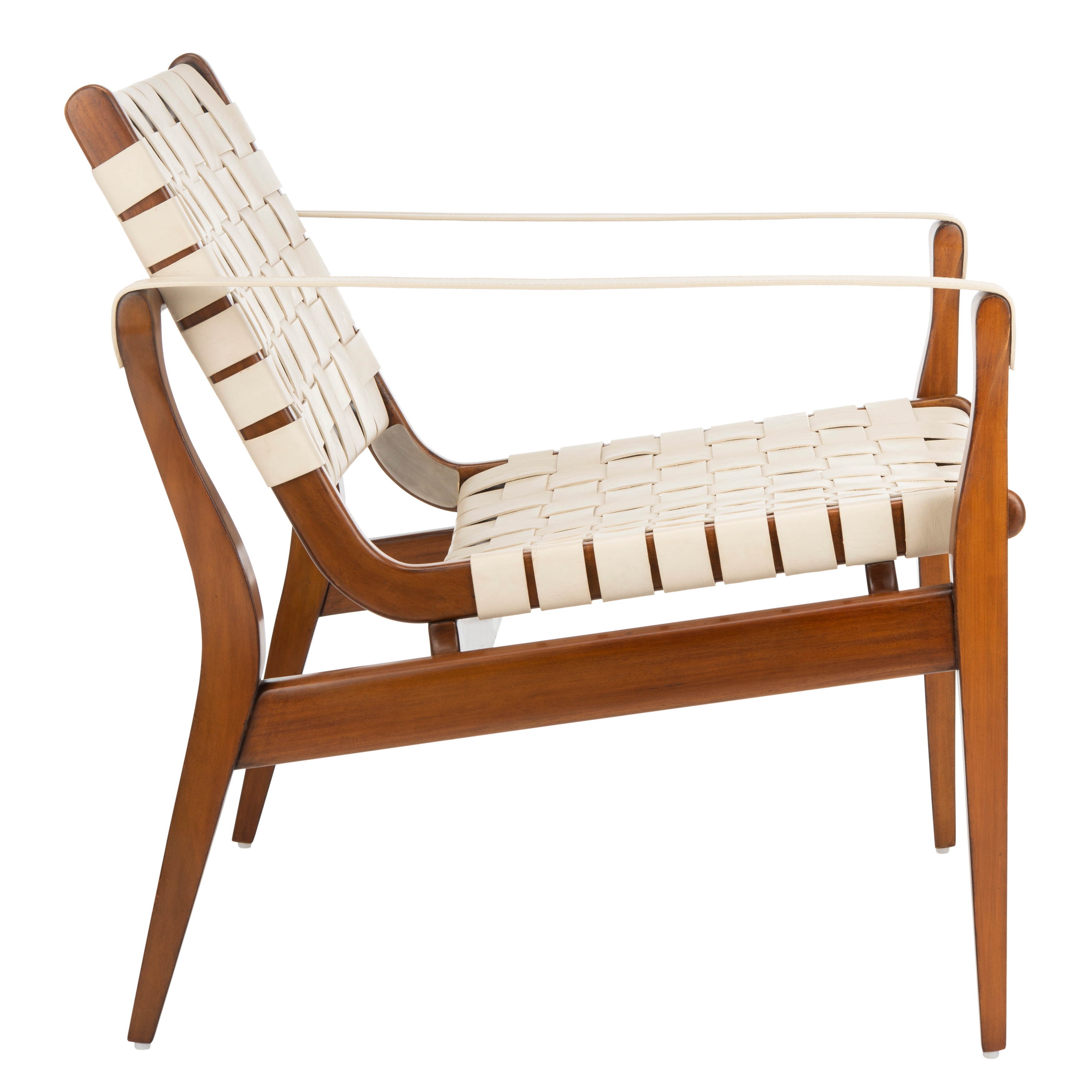 Safavieh dilan deals leather safari chair