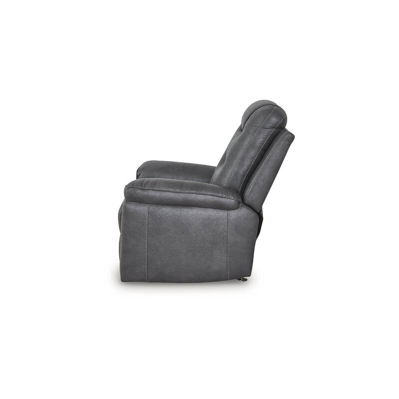 Signature Design by Ashley Shadehille Dark Gray Recliner