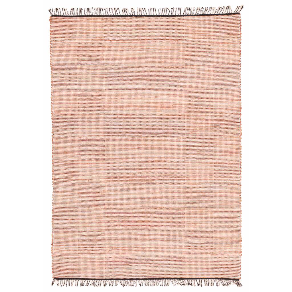 ECARPETGALLERY Braid weave Sienna Dark Copper Rug - 5'3 x 7'6