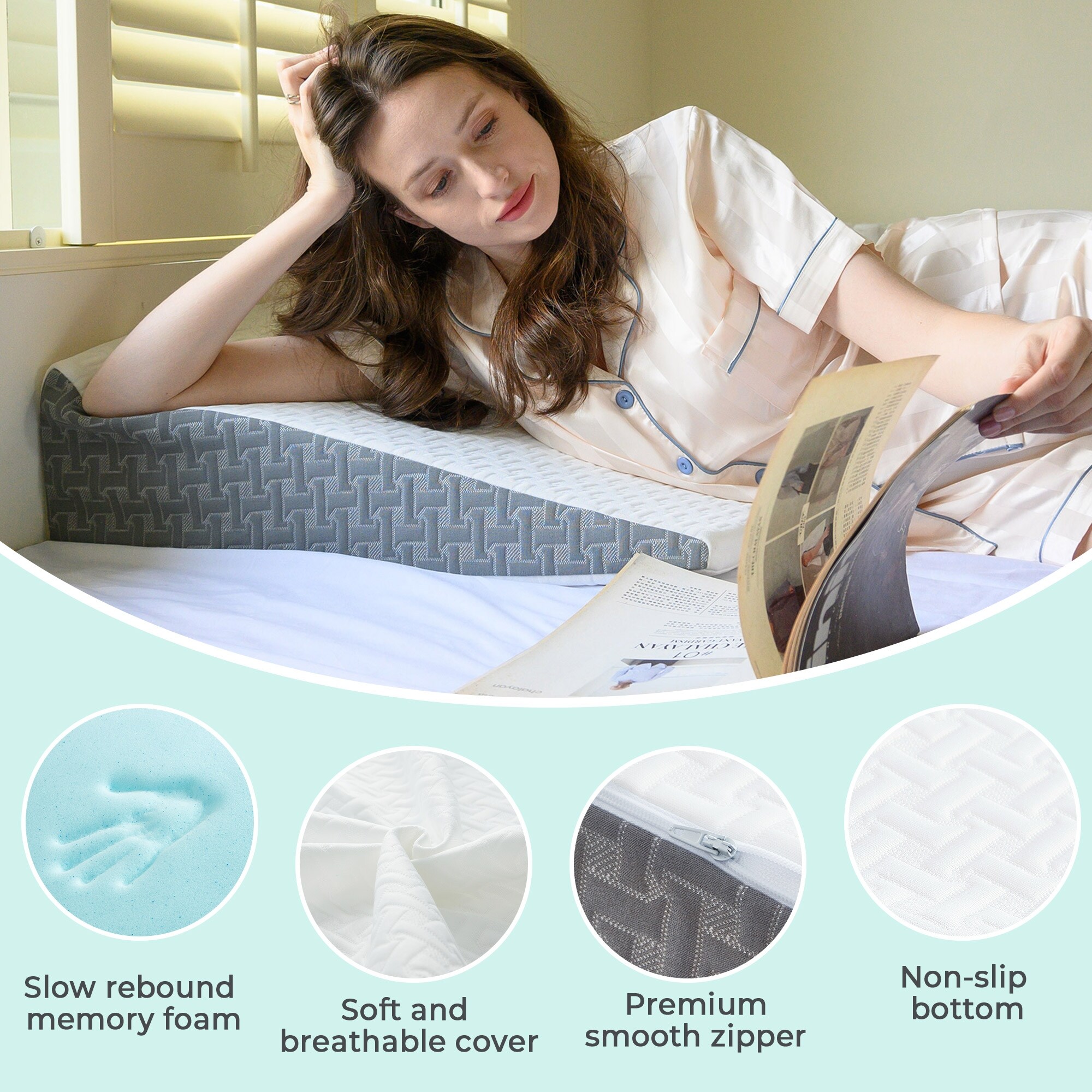 Bed bath zefiro and beyond wedge pillows