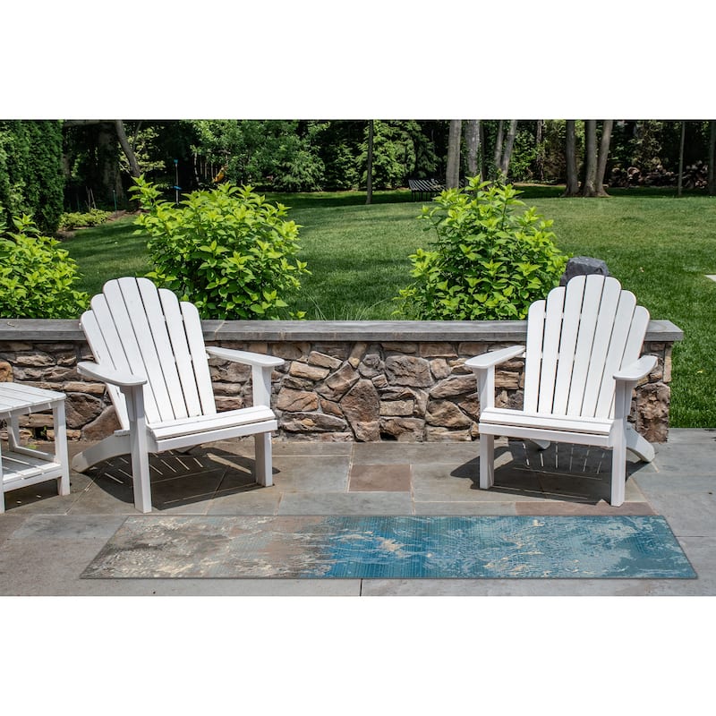 Liora Manne Marina Surf Indoor/Outdoor Rug