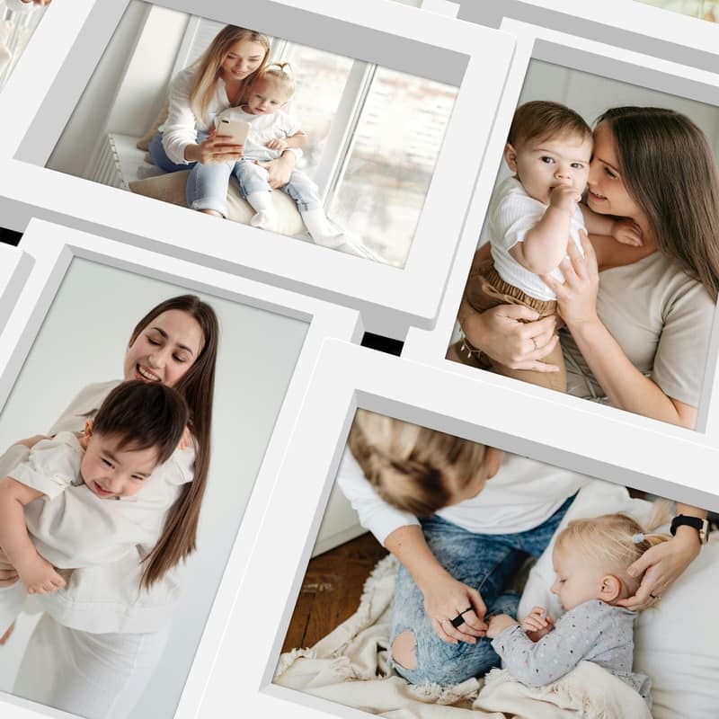 HELLO LAURA 18 Opening 4x6 Large Collage Picture Frame for Wall Decor