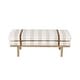 preview thumbnail 52 of 60, HomePop upholstered Bench with Wood Base