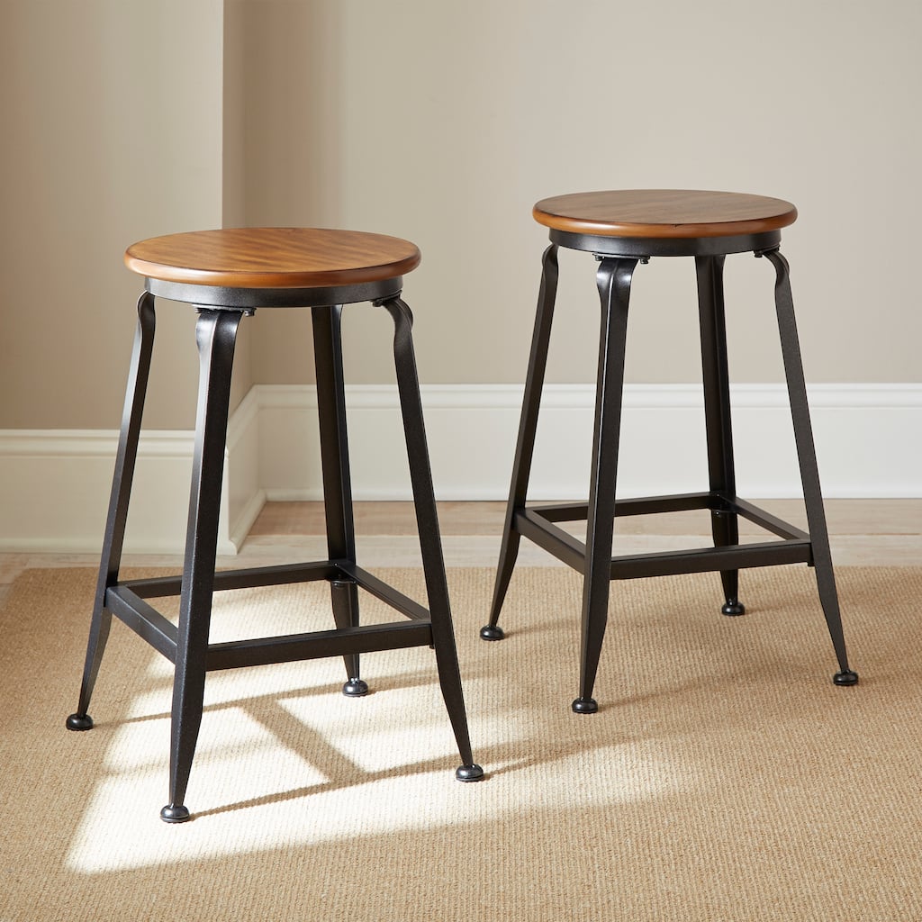 Steve Silver Johansson 24-inch Counter-height Stool (Set of 2)