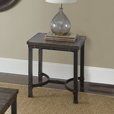 Steve Silver Austin Industrial-style Wood Side Table