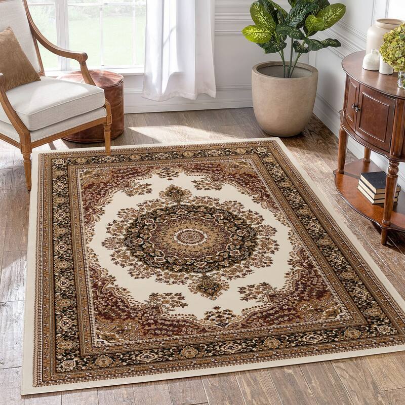 Ivory 5 ft. 3 in. x 7 ft. 3 in. Area Rug - 7' x 5'