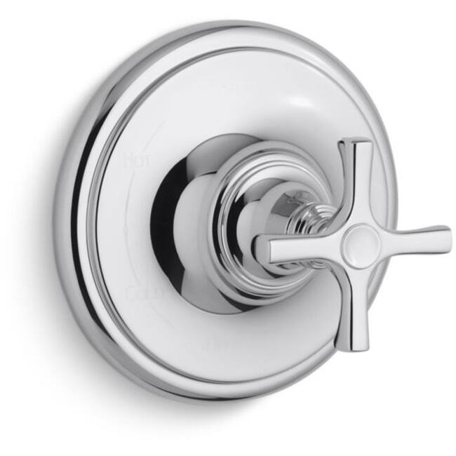 Kallista Bellis Pressure Balance Valve Cross Handle - Chrome