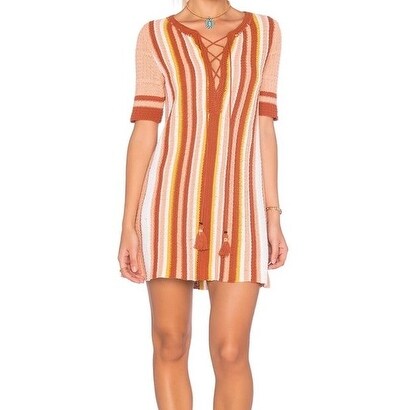 free people striped sweater dress