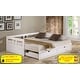 preview thumbnail 12 of 23, Melody Expandable Twin-to-King Trundle Daybed with 2 Storage Drawers