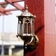 preview thumbnail 2 of 5, Wall Light Aluminum Glass Lantern Outdoor Garden Lamp - 6.1''