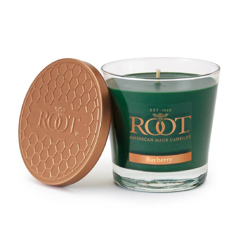 Root Candles Bayberry Scented 6.3 oz Small Veriglass Jar