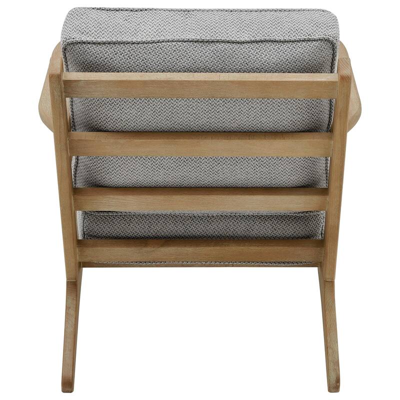 NPD Furniture Albert Solid Wood Frame Accent Chair