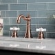 preview thumbnail 3 of 3, Kingston Brass American Classic Two-Handle 3-Hole Deck Mount Widespread Bathroom Faucet with Pop-Up Drain