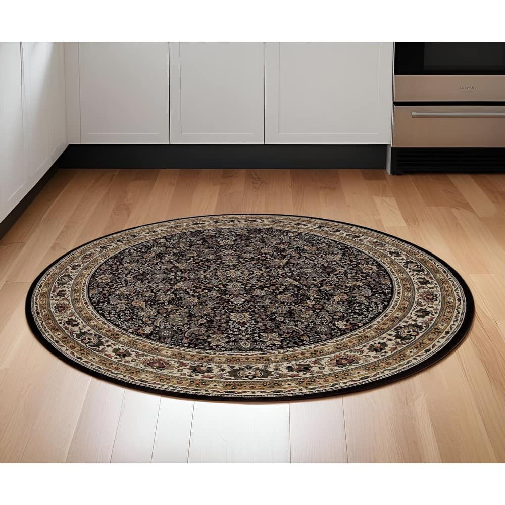 HomeRoots Oriental Traditional Runner Area Rug