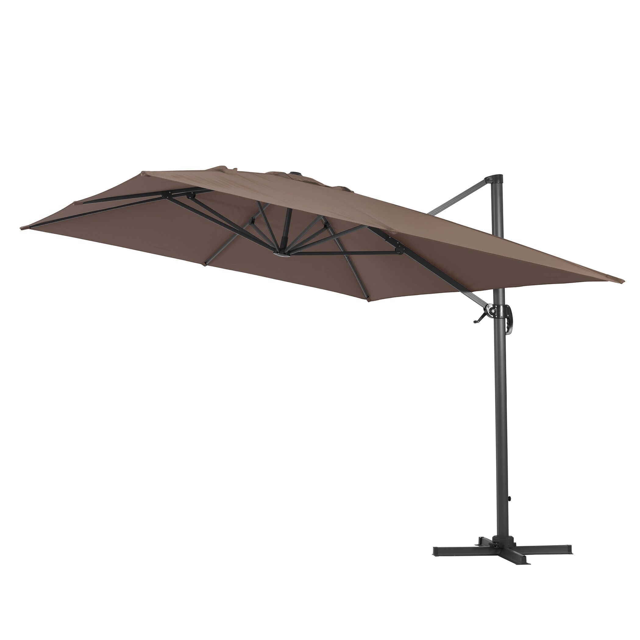 Shop Black Friday Deals On 13 Ft Square Cantilever Umbrella With Base Overstock 31966019