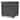 Furniture of America Faye Modern Charcoal Brown Rubberwood 2-Drawer Nightstand