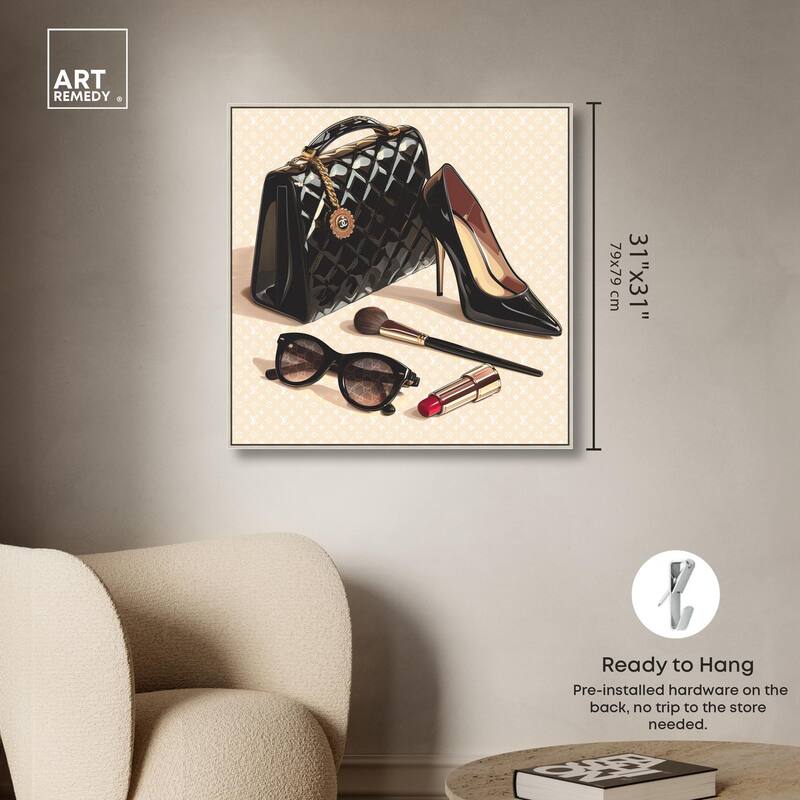 Simple Glam Collection Canvas by Art Remedy