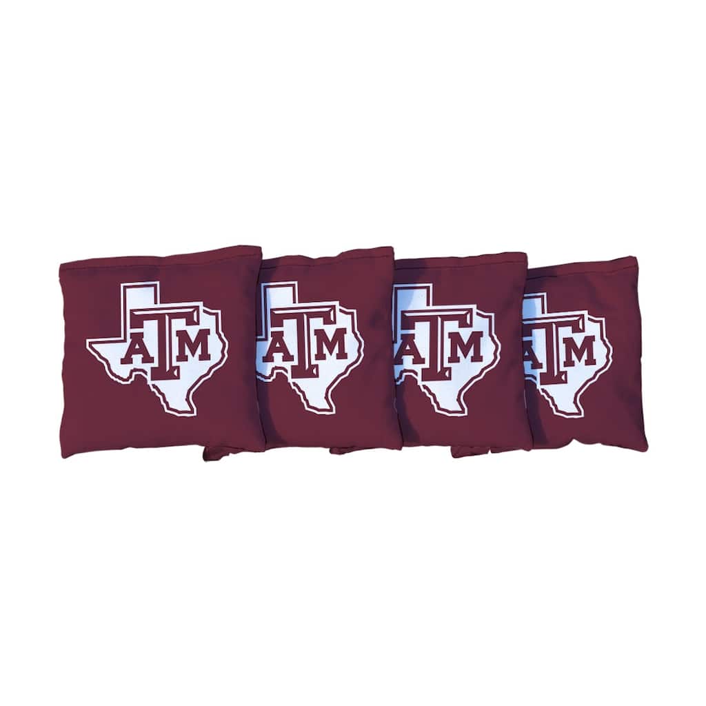 Texas A&M University Aggies Maroon Cornhole Bags