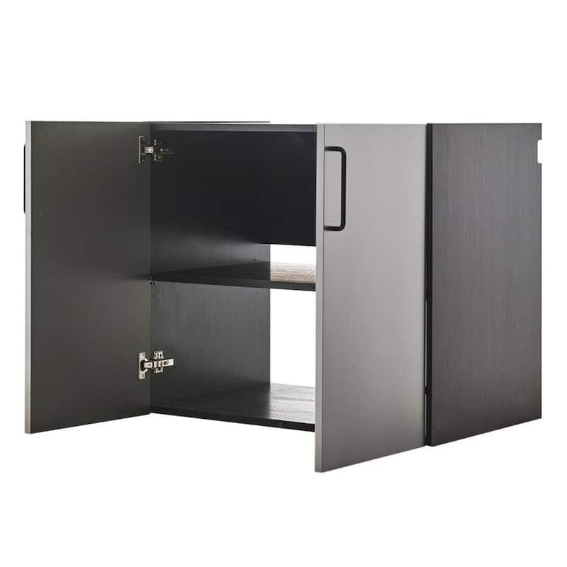 Astro Series 32 in. W x 28 in. H x 20 in. D Metal Wall Mounted Base Door Storage Cabinet - 24" H x 32" W x 20"D