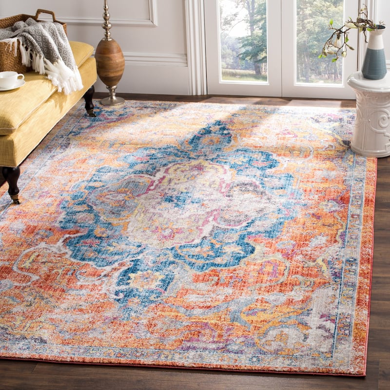 SAFAVIEH Bristol Dilek Vintage Boho Oriental Polyester Rug