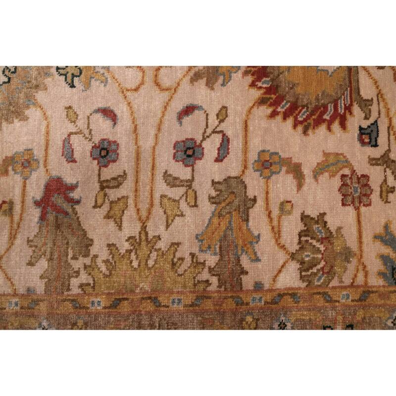 ECARPETGALLERY Hand-knotted Jules Serapi Ivory Wool Rug - 3'11 x 5'11