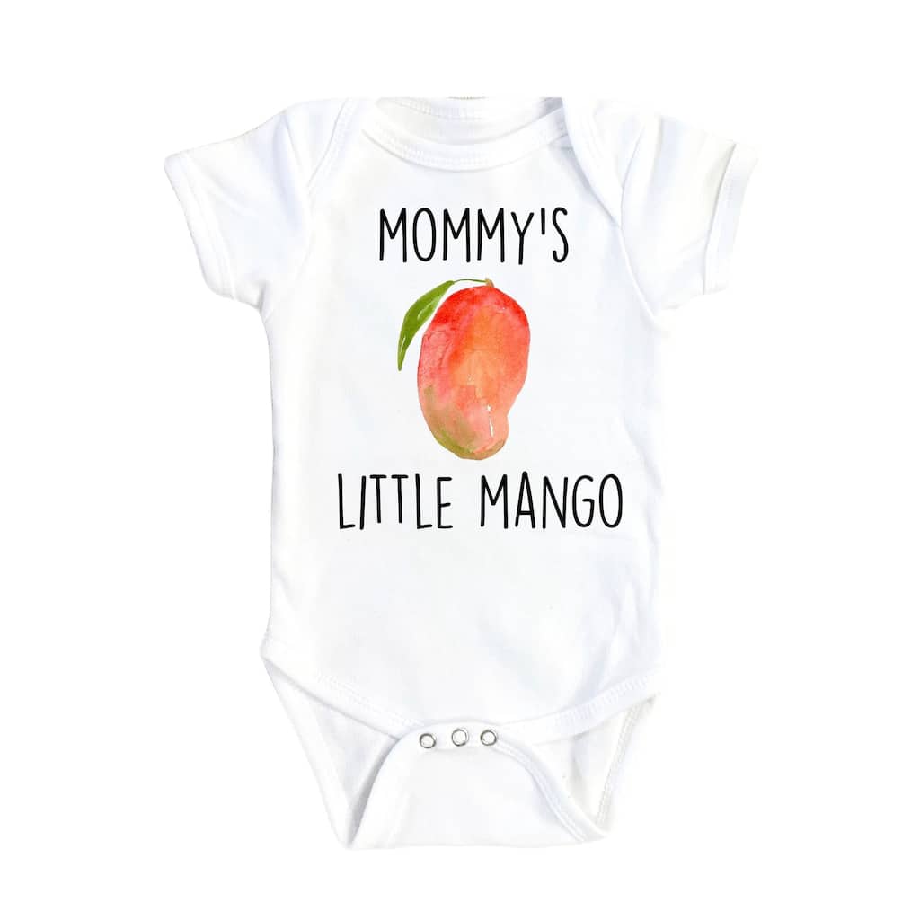 Mango Mommy - Baby Boy Girl Clothes Infant Bodysuit Funny Cute Newborn