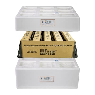 Filter-Monster Replacement Compatible with IQAir HyperHEPA Filter