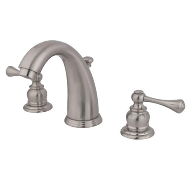 Kingston Brass Vintage Widespread Bathroom Faucet with Pop-Up Drain